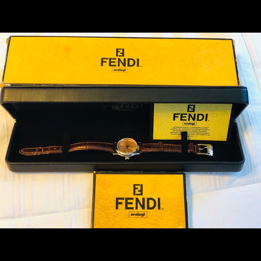 Fendi watch quartz